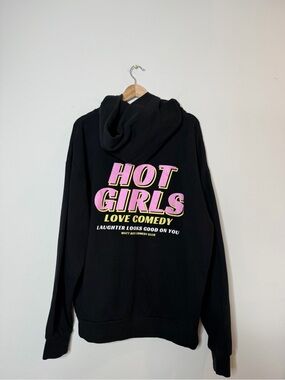 Matt Rife Hot Girls Love Comedy Black Hoodie from Tour size large